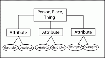 Illustration of a basic visual organizer